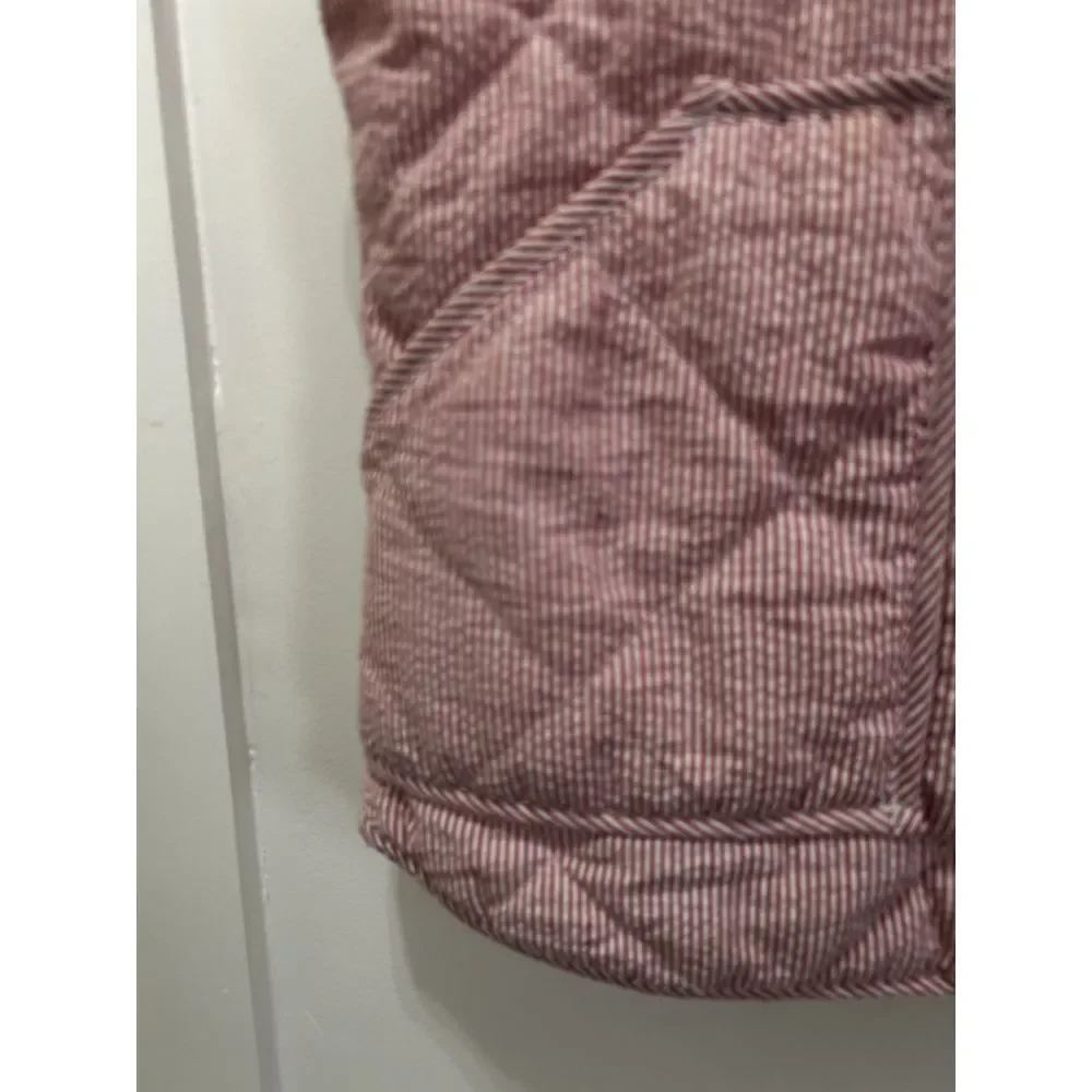 Peach Love California Blush‎ Pink Quilted Sleeveless Preppy Vest